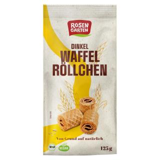 Dinkel Waffelröllchen Natur
