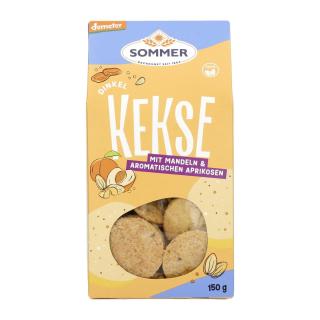 Dinkel Mandel Aprikose Kekse, vegan