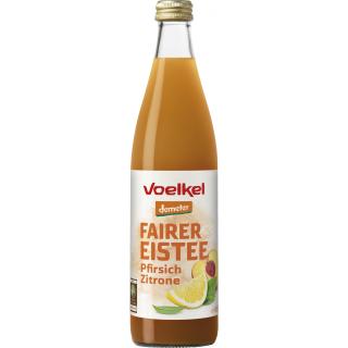 Eistee Pfirsich Zitrone