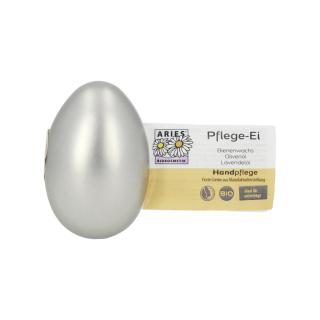 Reisepflege-Ei in Weißblechdose