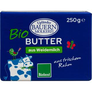 Süßrahmbutter Upländer 250g