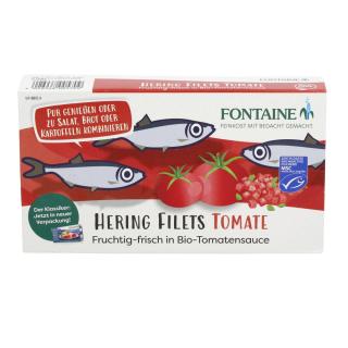 Heringfilets in Tomatencreme