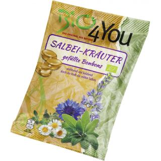Bio 4You Salbeibonbons gefüllt 75 g