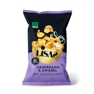 Sauerrahm Zwiebel Kesselchips