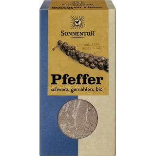 Pfeffer schwarz, gemahlen