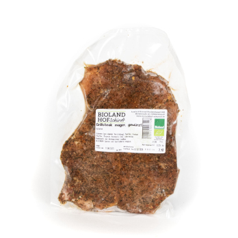 Grillsteak mager, gewürzt