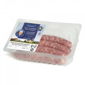 Frische Bratwurst mit Kräutern