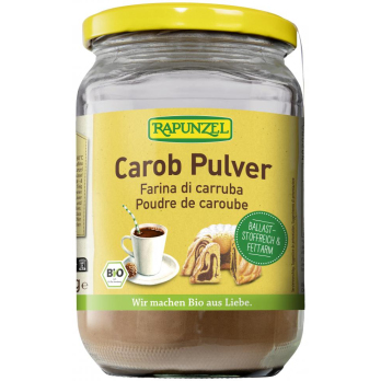 Carobpulver i. Glas