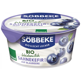 Sahnekefir Blaubeere-Weidemilch