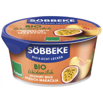 Joghurt Pur Bio Pfirsich-Maracuja 3,8%