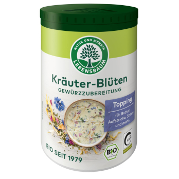 Kräuter Blüten Dose