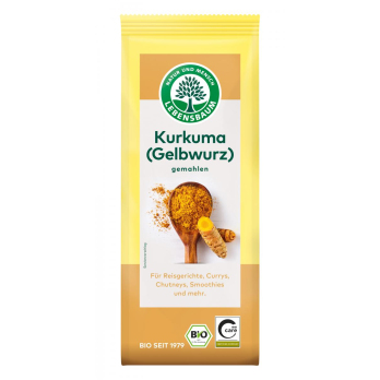 Kurkuma (Gelbwurz), gemahlen, Tüte