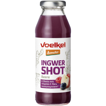 Shot Ingwer und Beeren