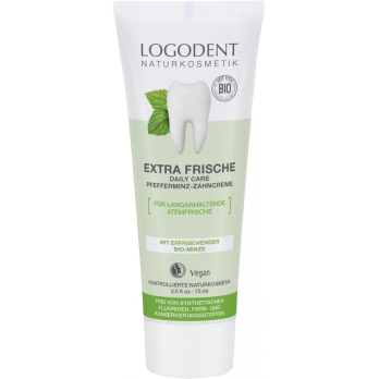 Extra frische Pfefferminz  Zahncreme