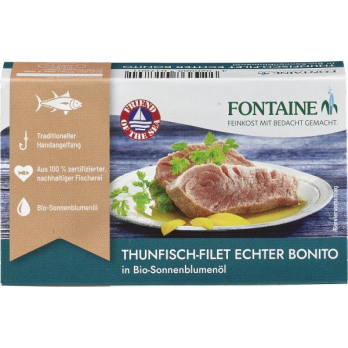 Echter Bonito in Sonnenblumenöl 120 g