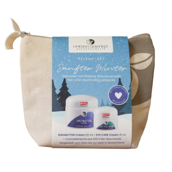 Geschenkset Sanfter Winter mit Kosmetiktasche