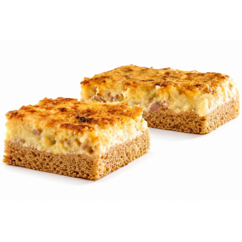 Zwiebelkuchen m. Schinkenspeck, 4 St.