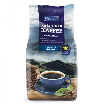 b*Kaffee 100% Arabica kräftig, gemahlen