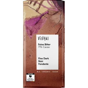 Feine Bitter Schokolade 71% Cacao 80 g