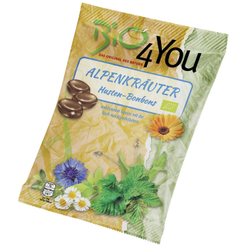 Bio 4You Alpenkräuterbonbons 75 g