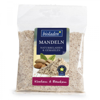 b*Mandeln natur gemahlen