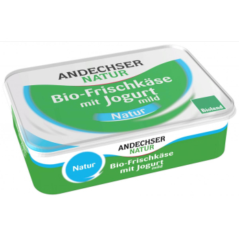 Bio-Frischkäse mit Jogurt mild, natur