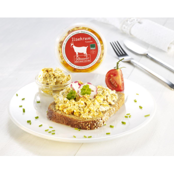 Ziegenfrischkäse mit Tomate, Ilsekrem