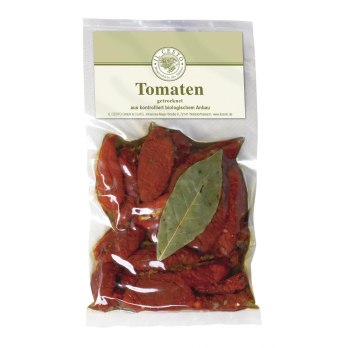 Getrocknete Tomaten, mariniert