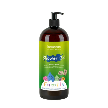 Duschgel FAMILY Wellness Moment Aloe Melissa