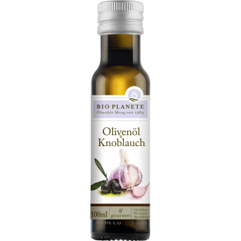 Olivenöl mit Knoblauch