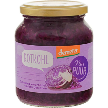 Rotkohl im Glas