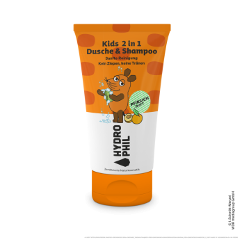 2in1 Shampoo & Dusche Maus Pfirsich