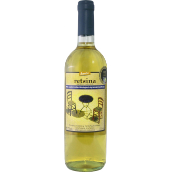 Akratos Retsina weiß