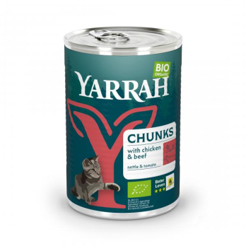 Katzenfutter Bröckchen Huhn+Rind