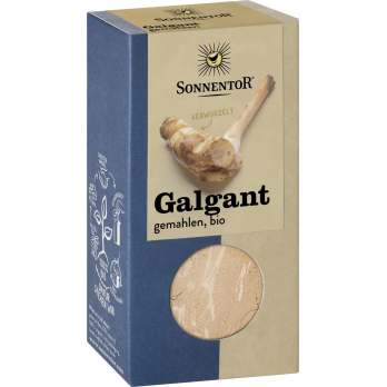 Galgant, gemahlen