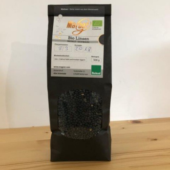 Schwarze Basaltlinsen